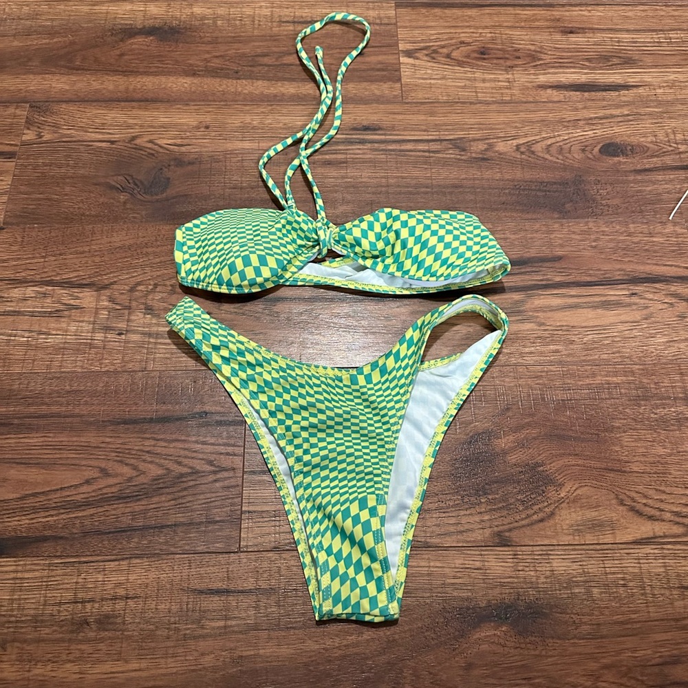 Checkered bikini